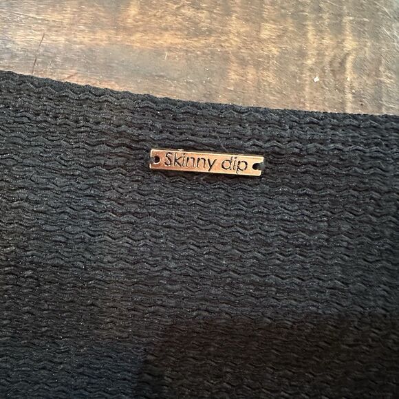 Skinny Dip by Melissa Black Bikini Bottoms High Rise High Waist Women’s Large - Picture 4 of 5